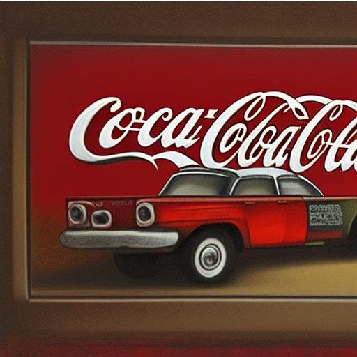 Detailed Matte Painting of Coca Cola