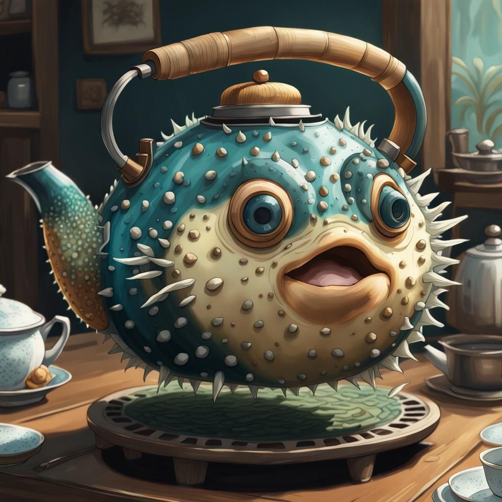 Pufferfish Tea Kettle