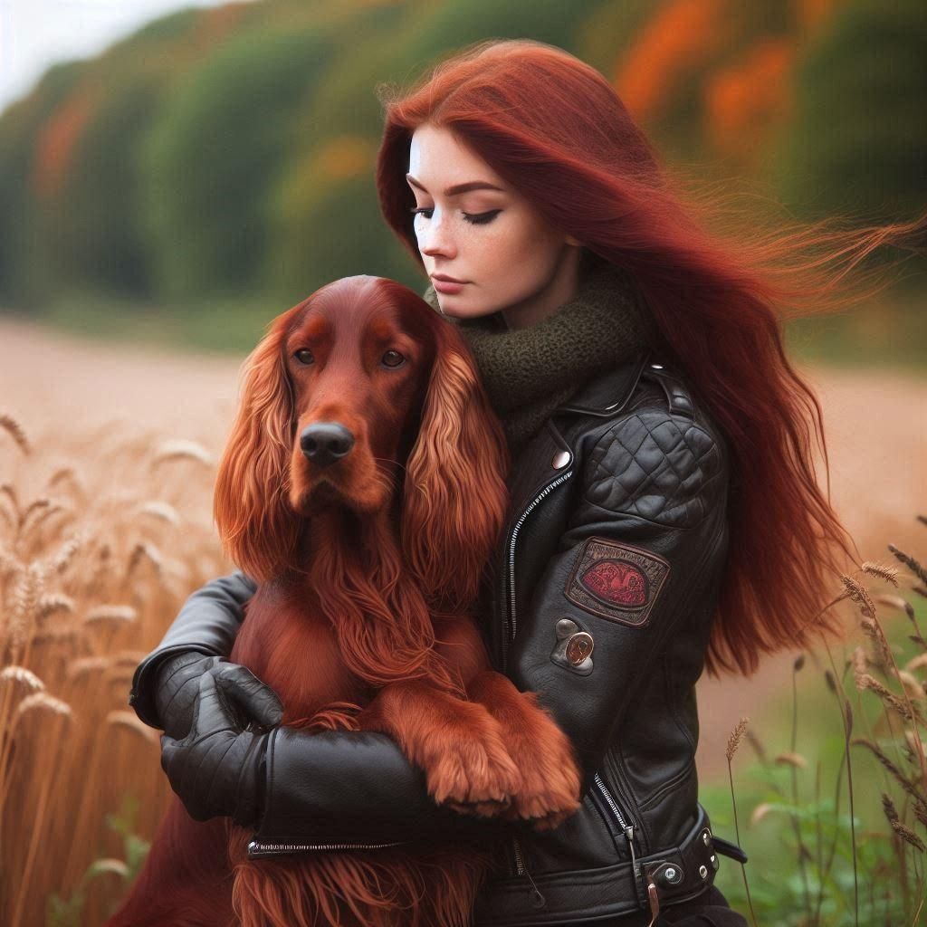 Girls Holding Hands in Sunny Meadow