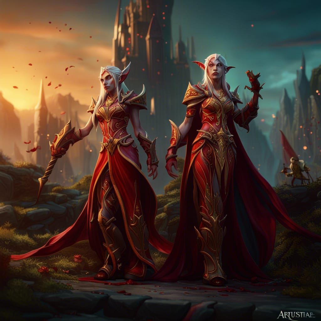 Blood-Elves from Warcraft