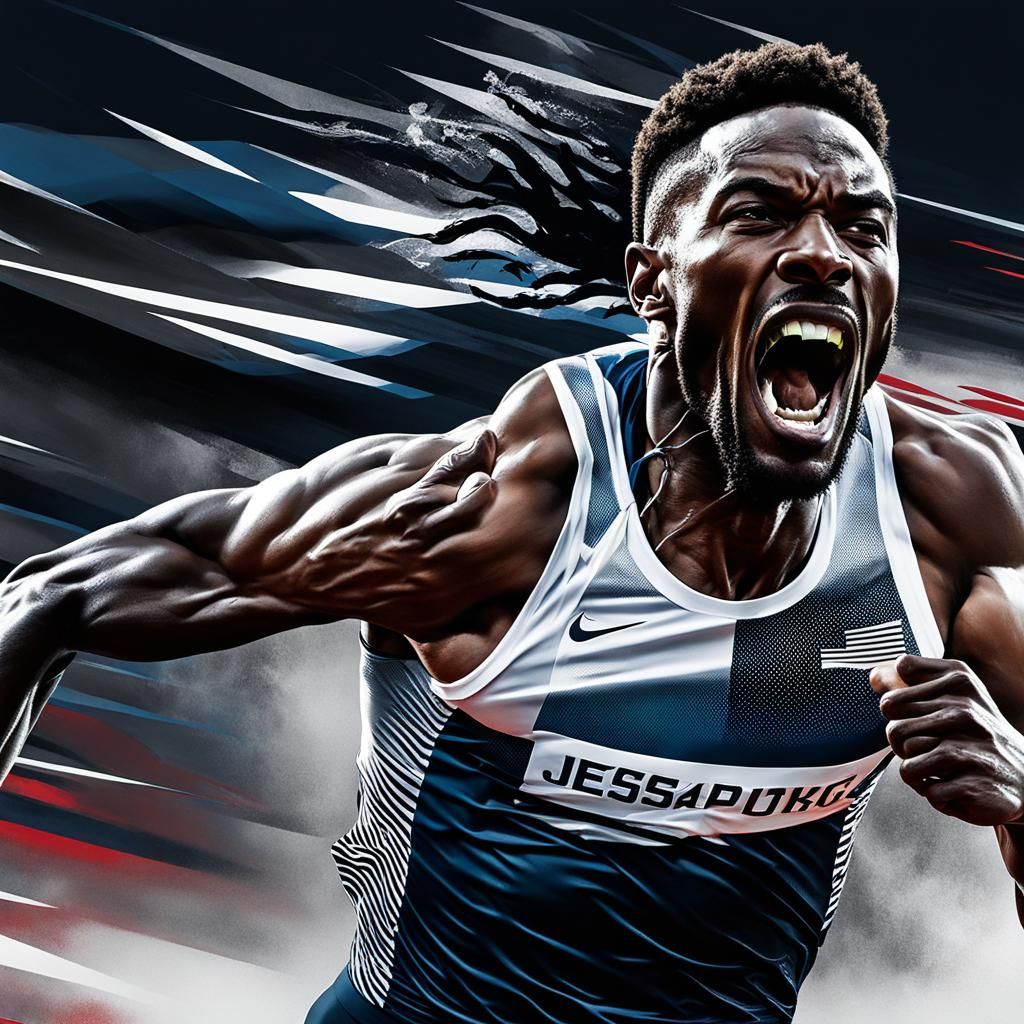Triumphant Olympic Runner Defies Adversity