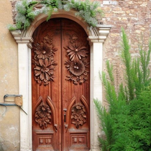Carved Door