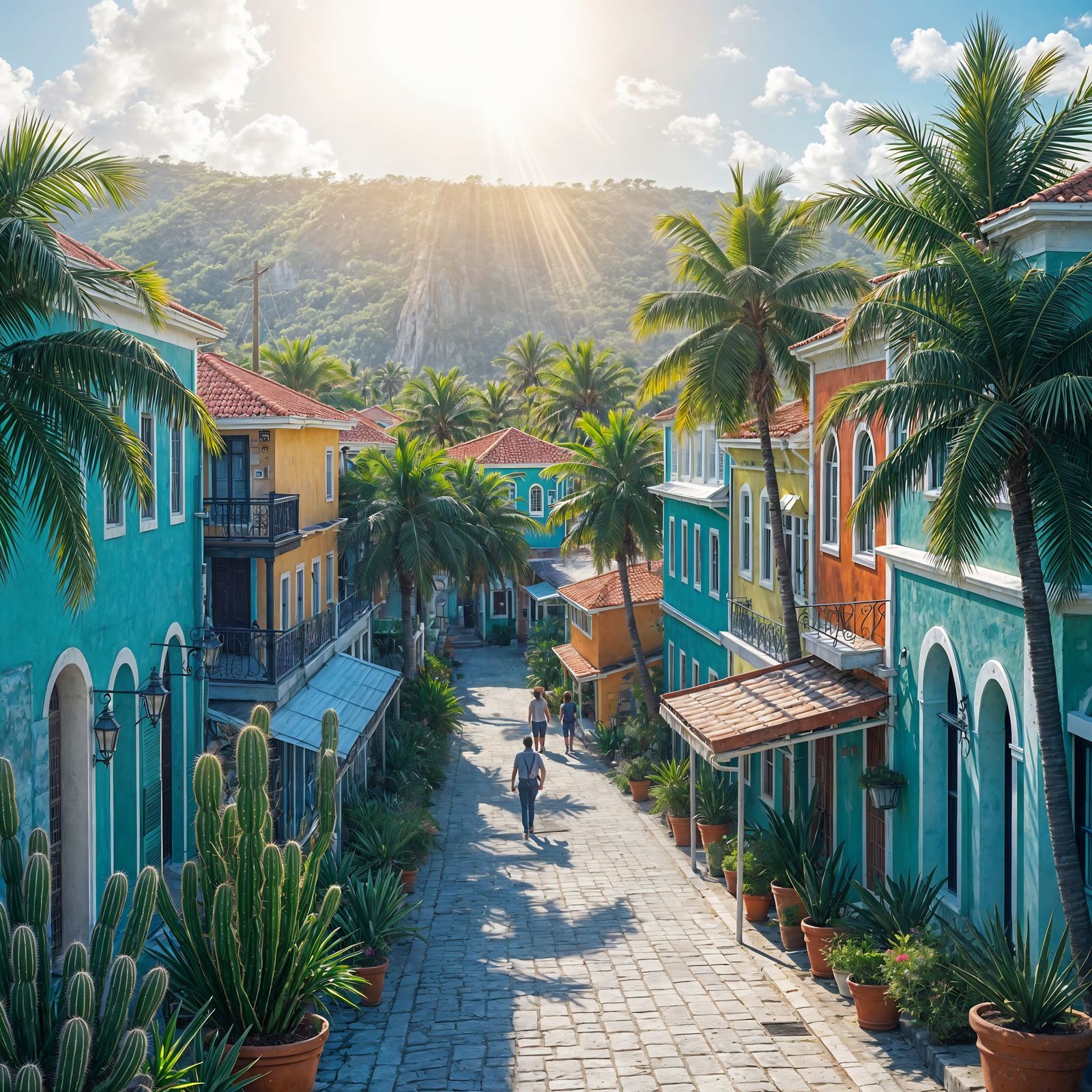 Kralendijk: Caribbean and Dutch Colonial Architecture
