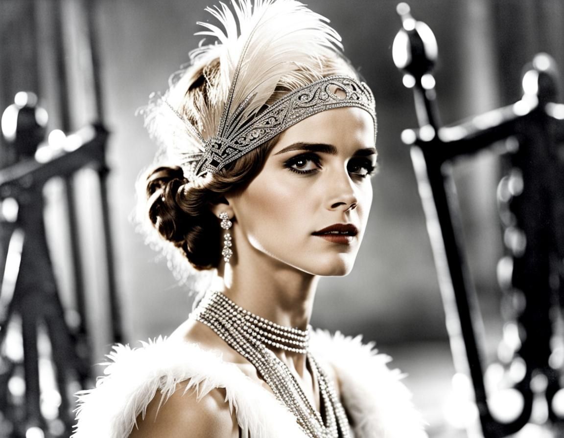 Emma Watson But It's The 1920s
