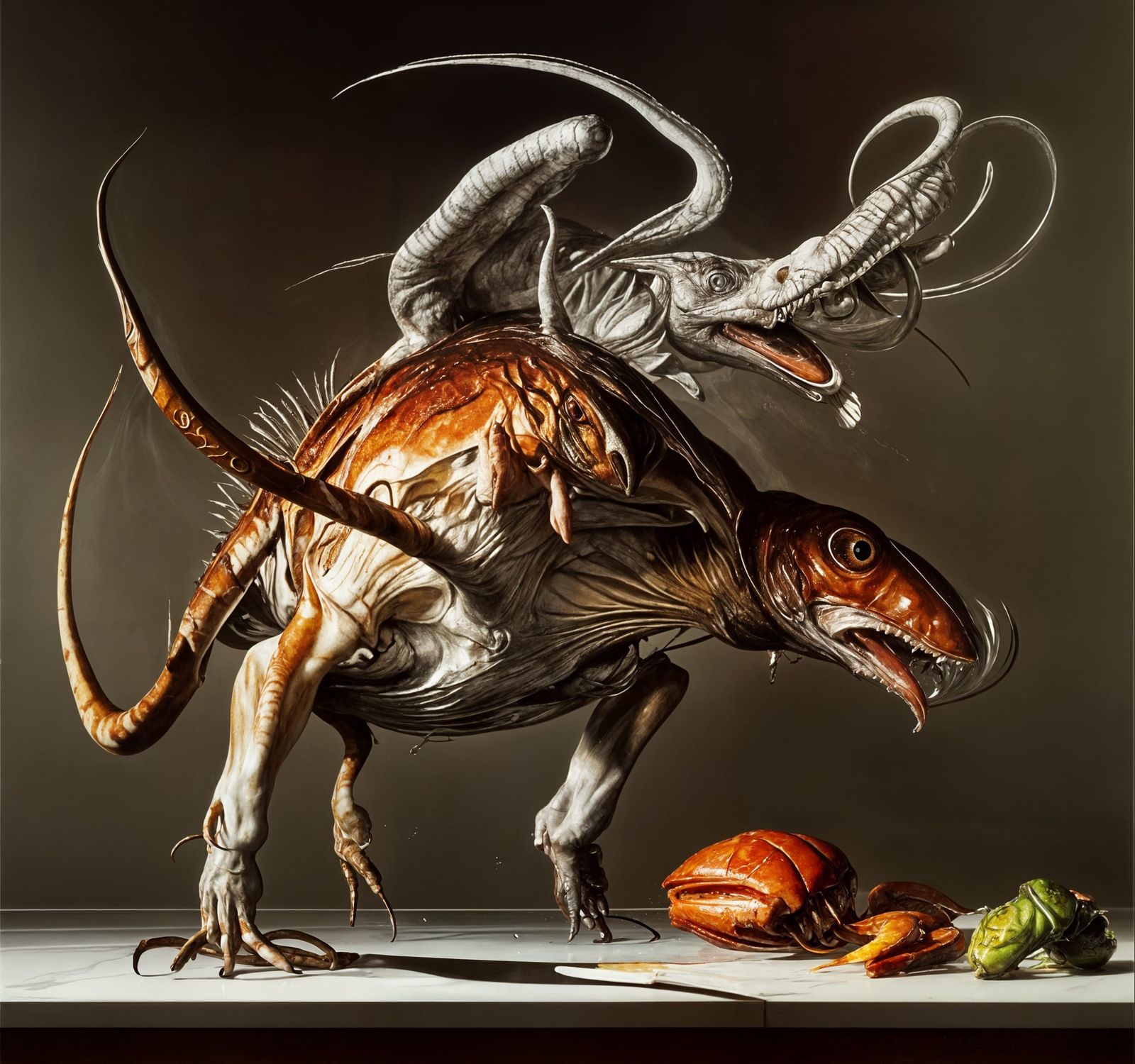 devolves the 'riding' character - the model doesn't build a durable 3d model of the character to sustain the appearence ...