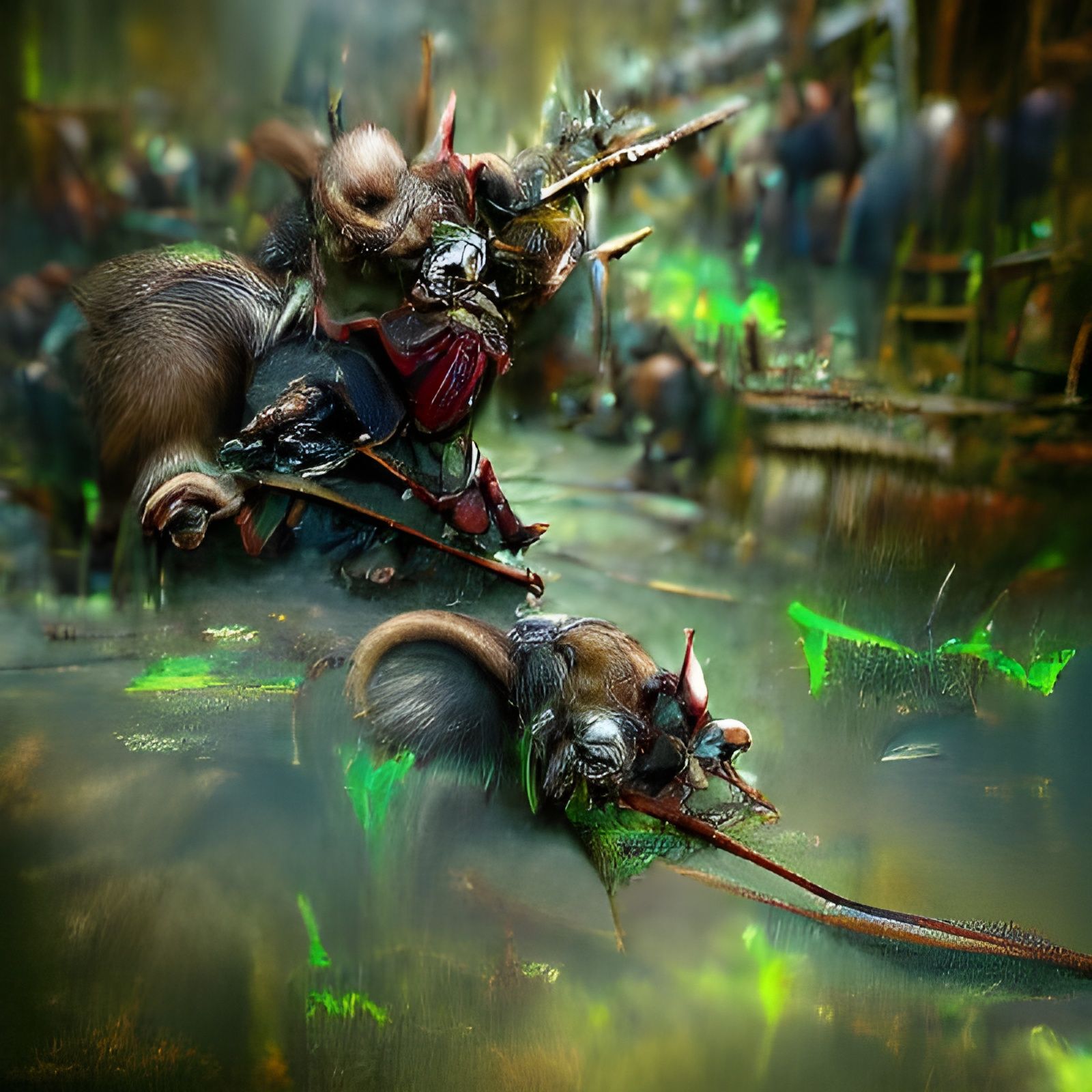 Skaven Concept Art in Warhammer Fantasy Style