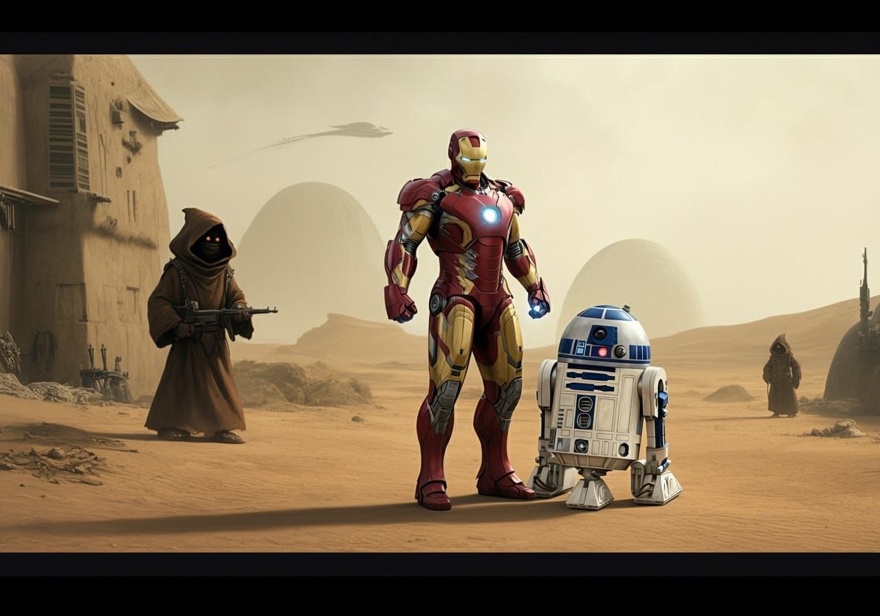 Iron Man replacing C3P0