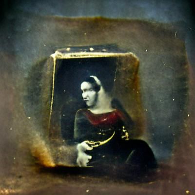 Vintage Daguerreotype of a Woman