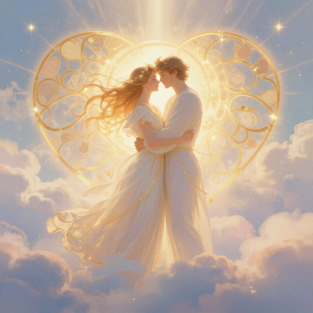 Divine Valentine in Heavenly Sunshine