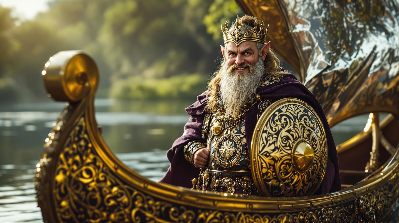 Abcán Mac Bicelmois, The Hero Dwarf Poet And Musician Of The...