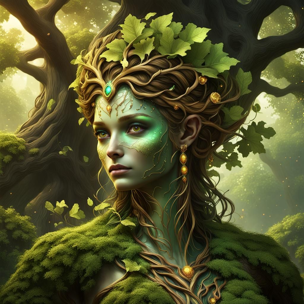 Peaceful Dryad
