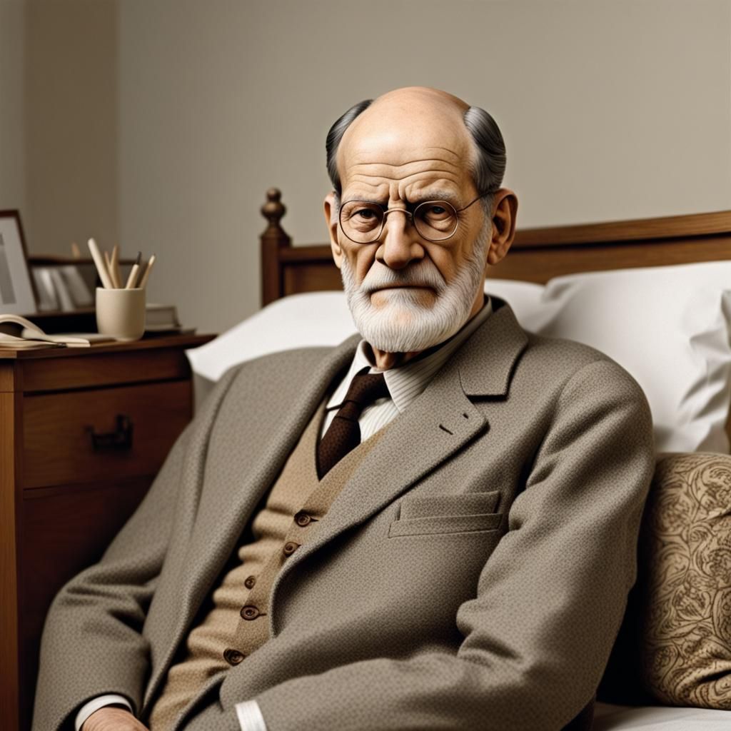 "What about my books?!" Sigmund Freud