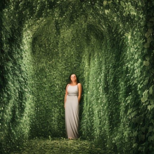 Enchanting Vines Embrace the Mystical