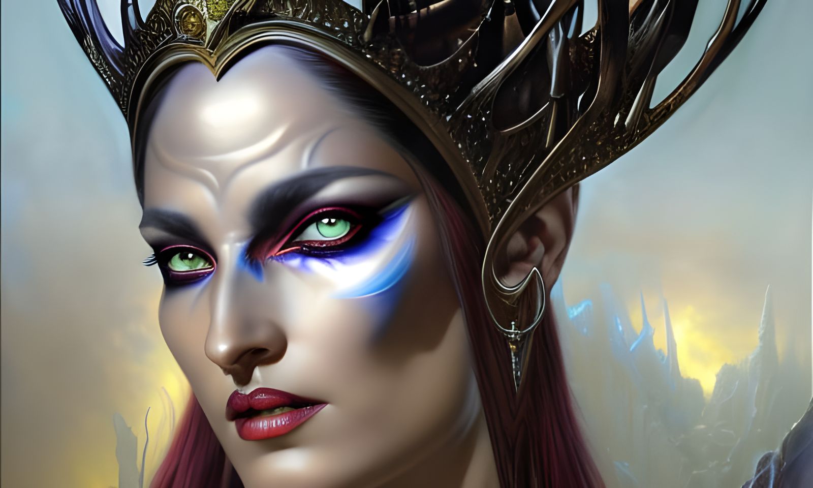 Evil Fantasy Sorceress