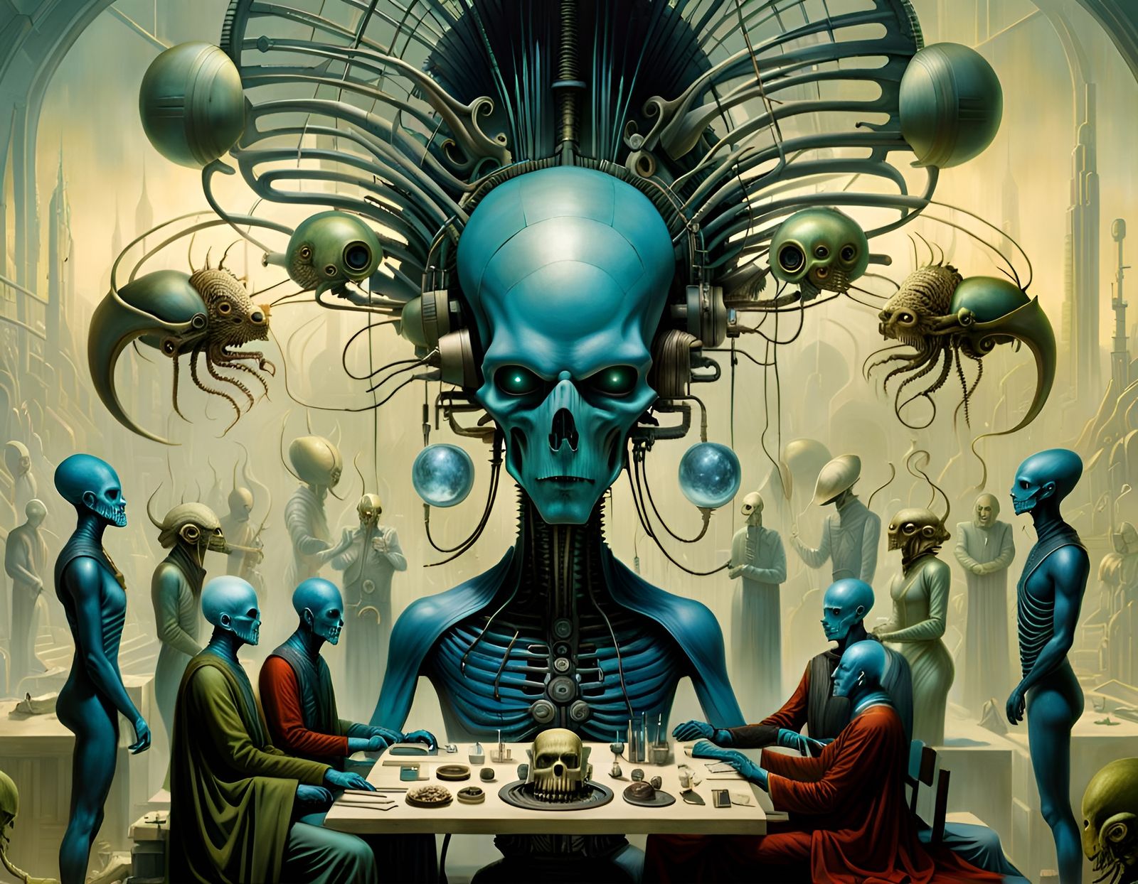 Cthulhu Brain Surgery: A Surreal Gothic Nightmare