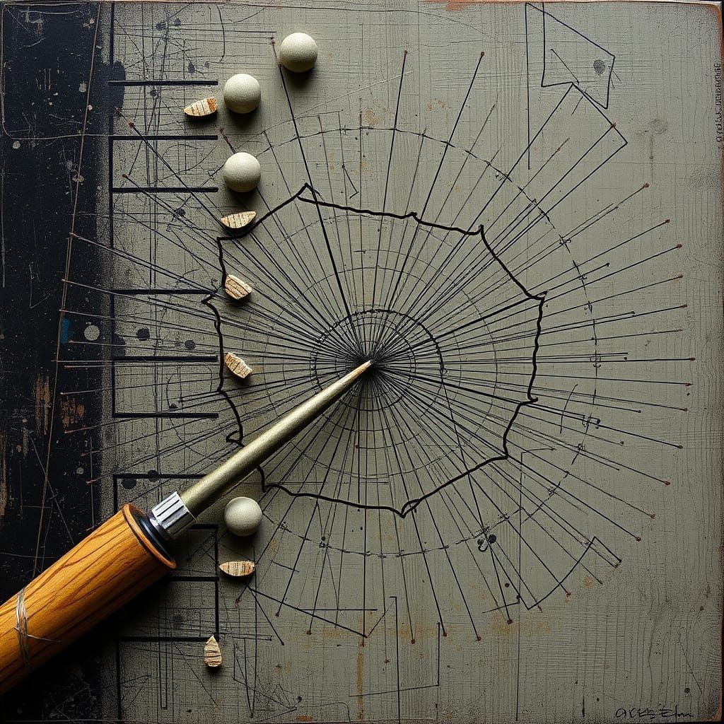 Sentimental Screwdriver Harmonizes in Surrealism Style