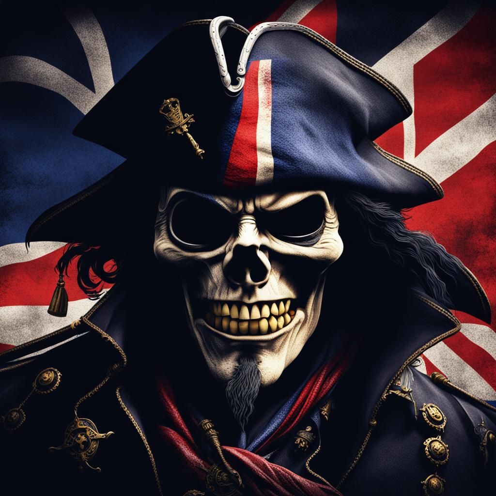 Britain as Super Villain Pirate: Cinematic Disney-Pixar Styl...