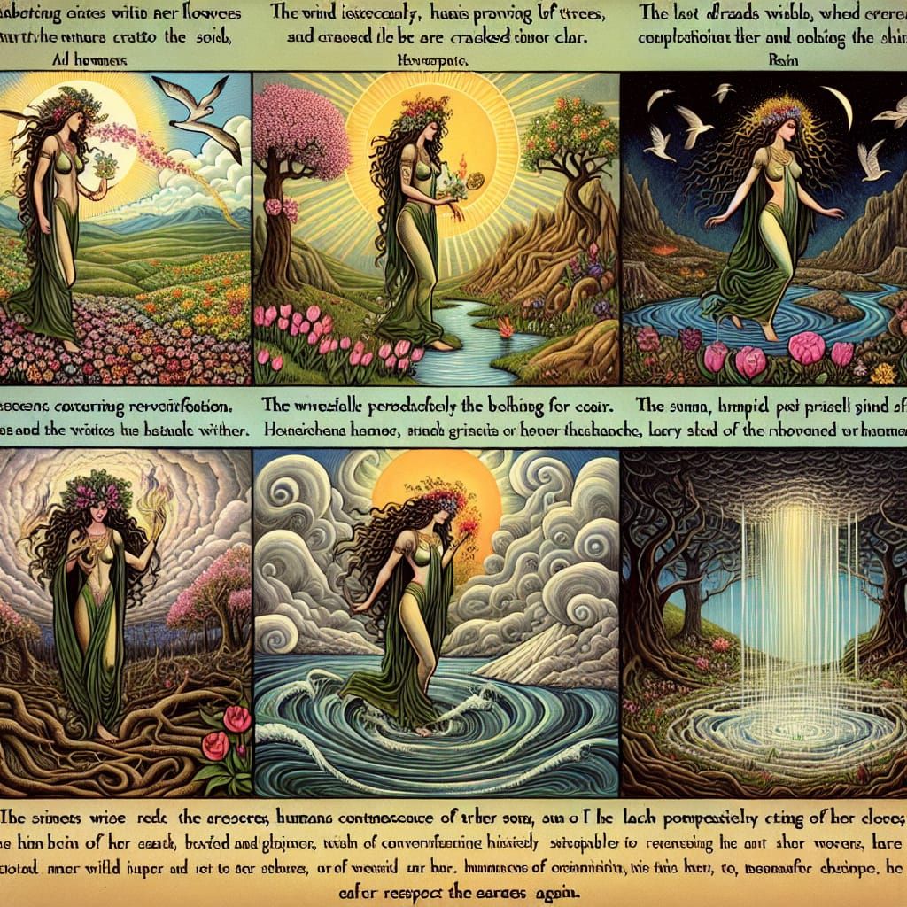 Gaia's Transmutation: Earth Goddess Reborn