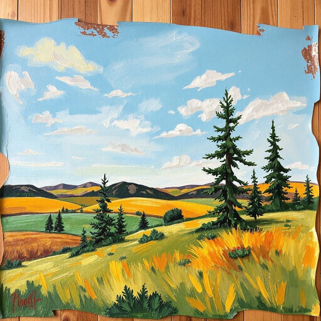 Expressive Painterly Painting with Thick Brushstrokes