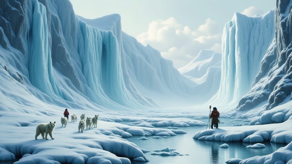 Alaskan Arctic Adventure: Snowy Cliffs & Polar Bears