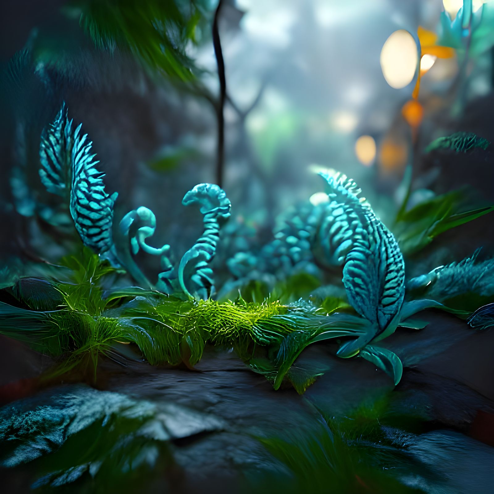 Fantasy ferns evolved from lichen