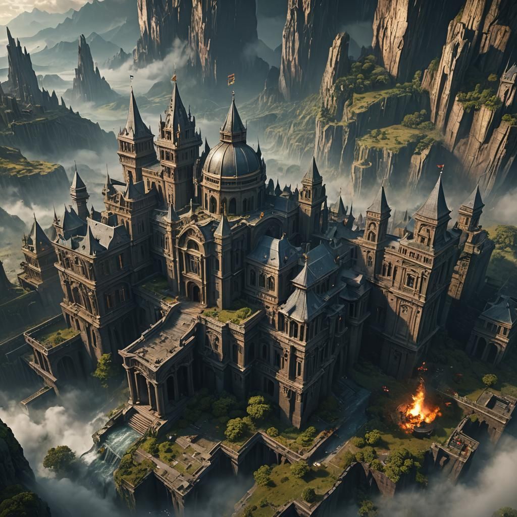 Epic Cinematic Digital Matte Painting