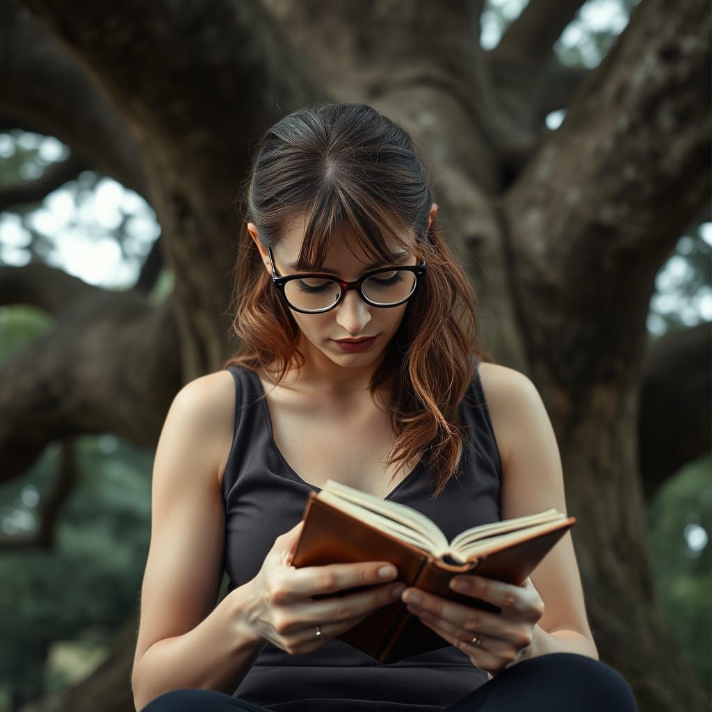 Woman in Deep Emotional Reflection