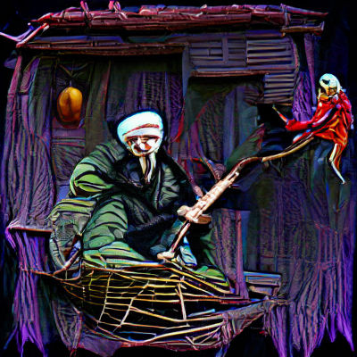 AI Interpretation of a Minimalist Prompt