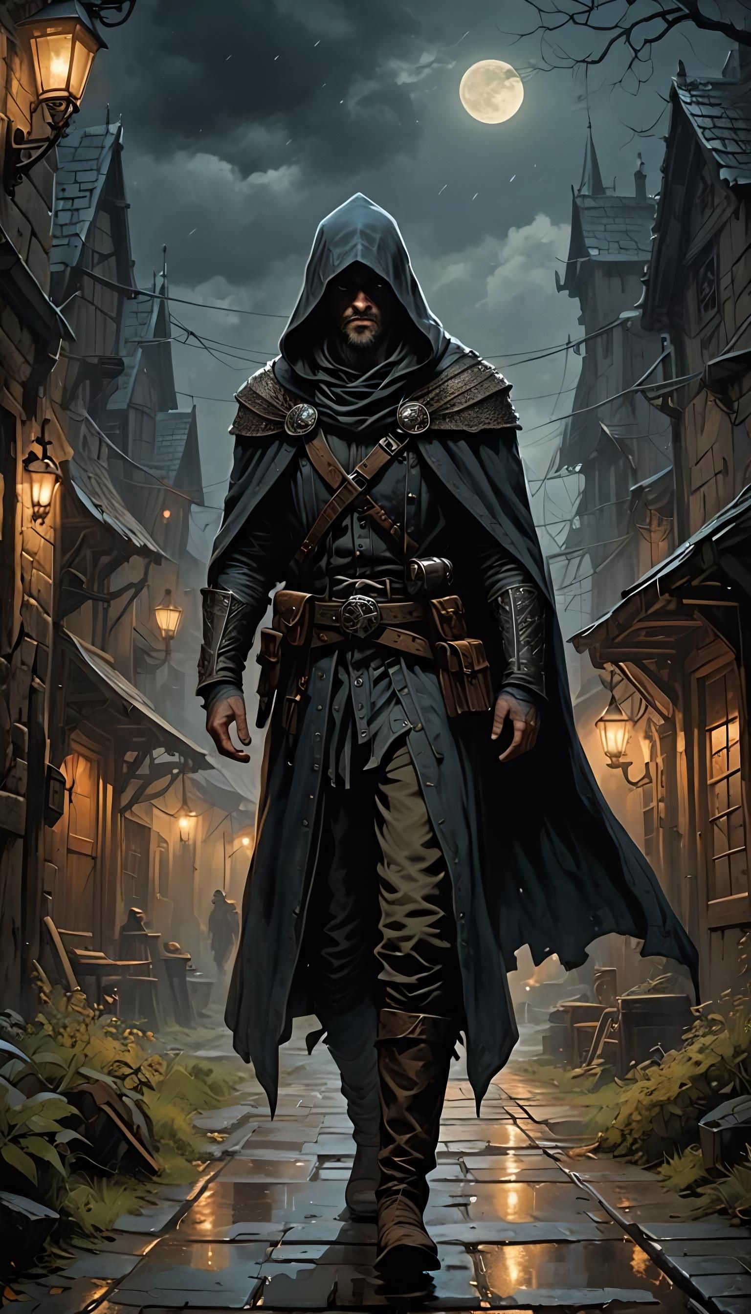 Malachi Ironheart, occupation: blood-hunter ...