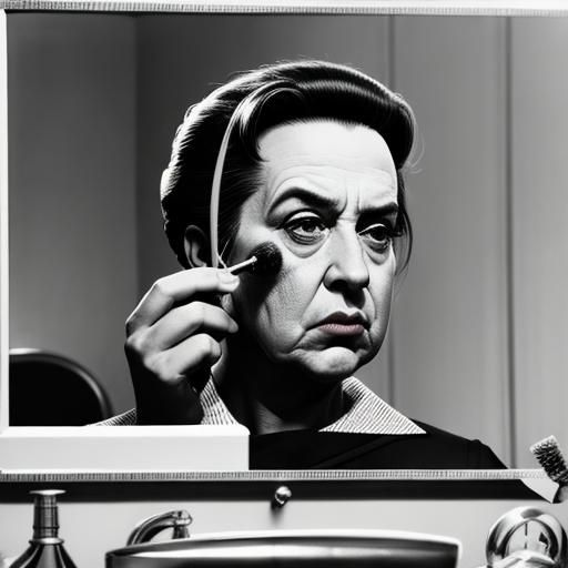 Suspenseful Shaving Scene in Hitchcock Style
