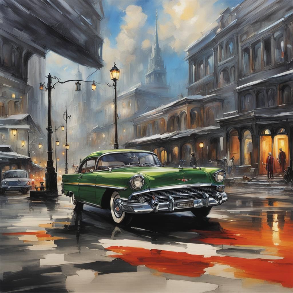 Abstract Expressionist Masterpiece AI Art