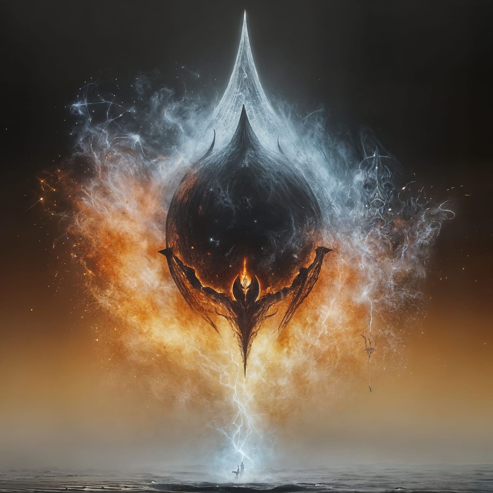 Sauron's Dark Power Depicted in AI Art