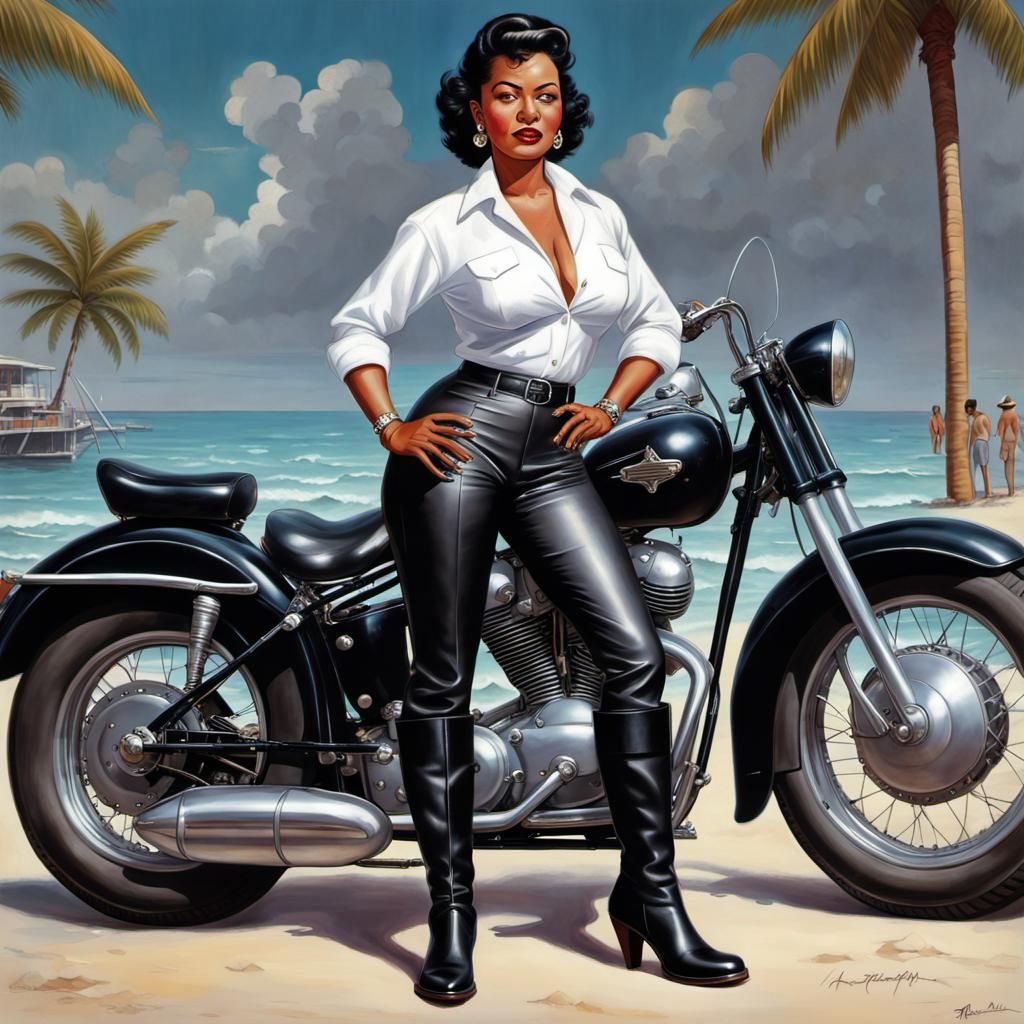 Bessie Stringfield, Motorcycle Queen Of Miami, 1950s