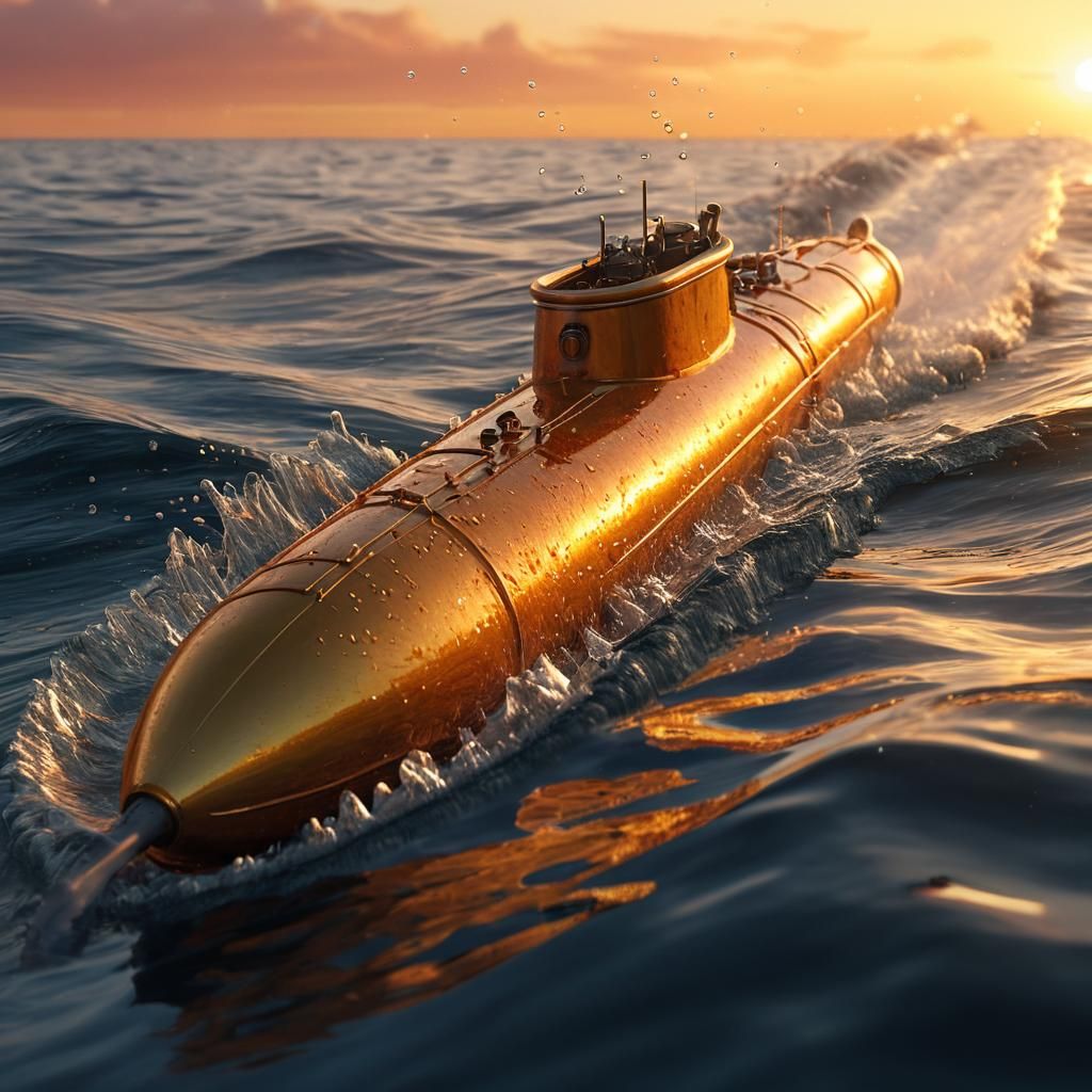 Naval Vessel Targeted by Sausage Torpedo