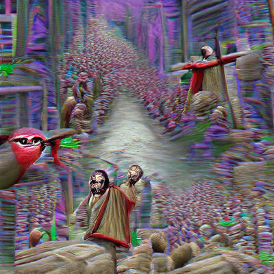 Jesus Confronts Judas: 3D Rendered Biblical Scene