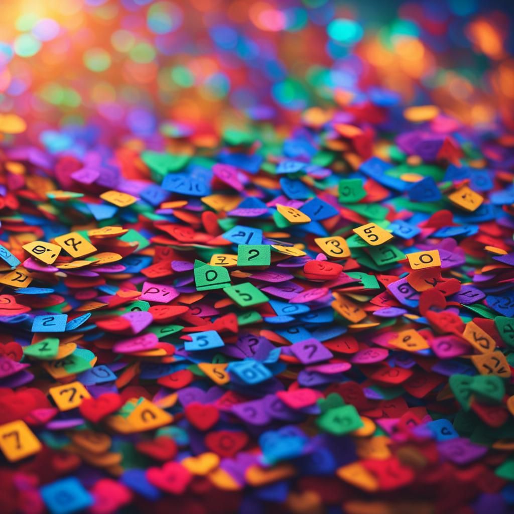 Abstract Math Dream in Professional Photography Style