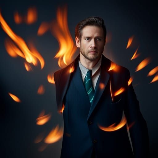 Striking Fire Photography with Bokeh Effect