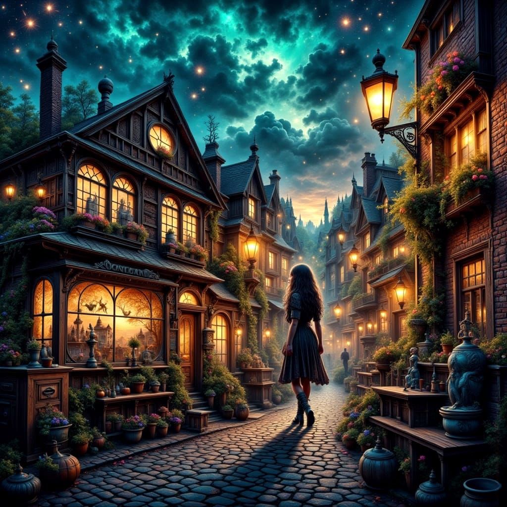 "Starlight on Wisteria Lane"