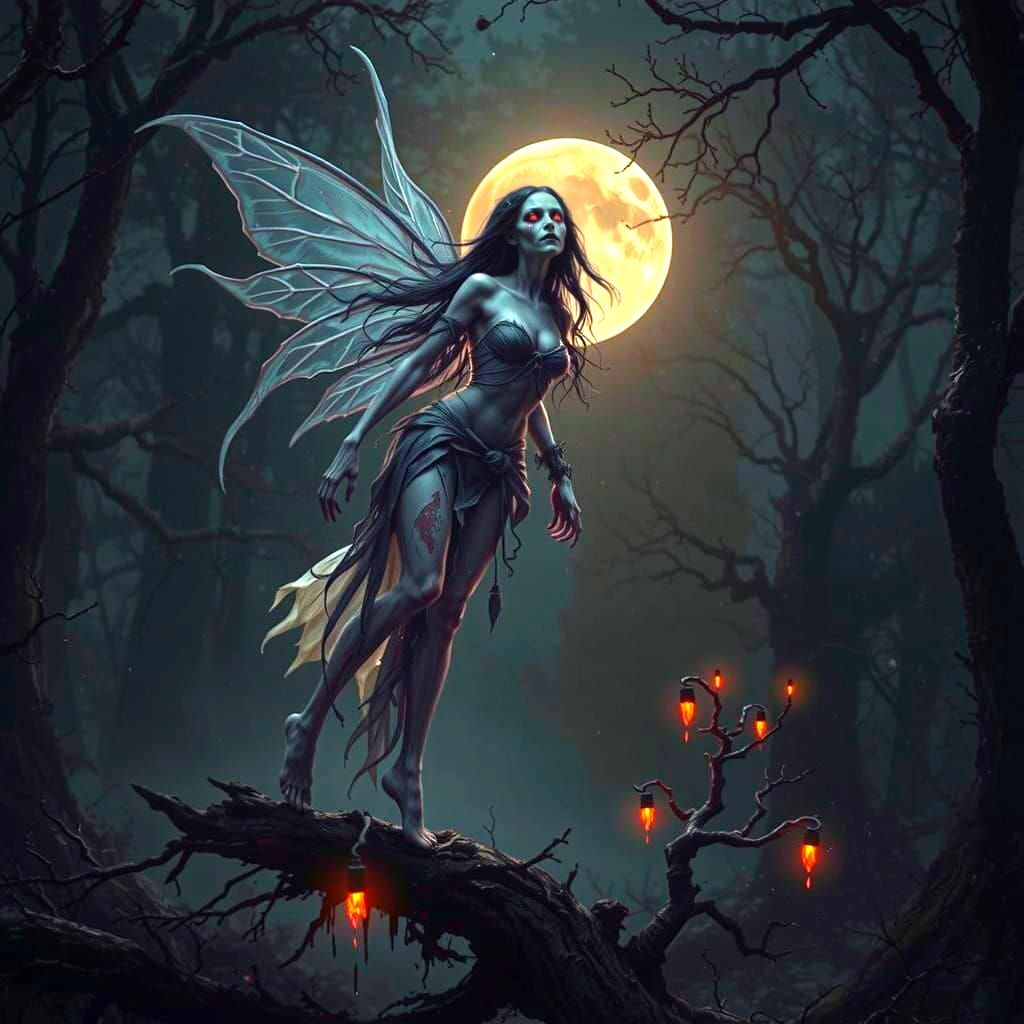 Ghoulish Fae Creatures of the Night