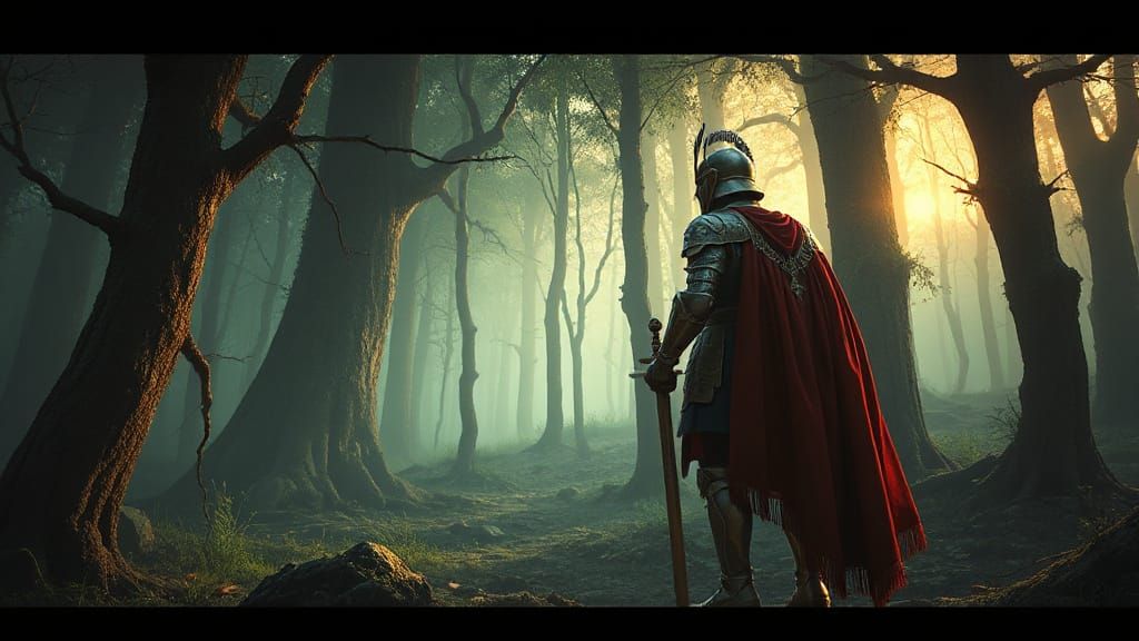 Prince Valiant at the Threshold of a Mystical Realm