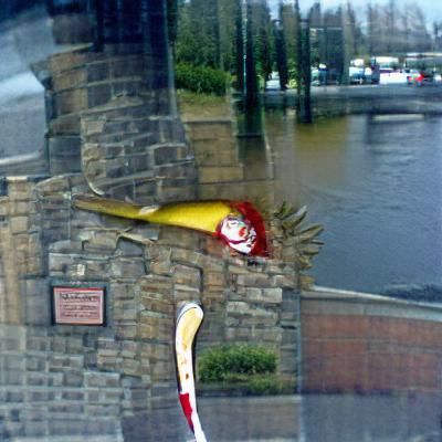Ronald McDonald Head on Pike: A Grim Warning