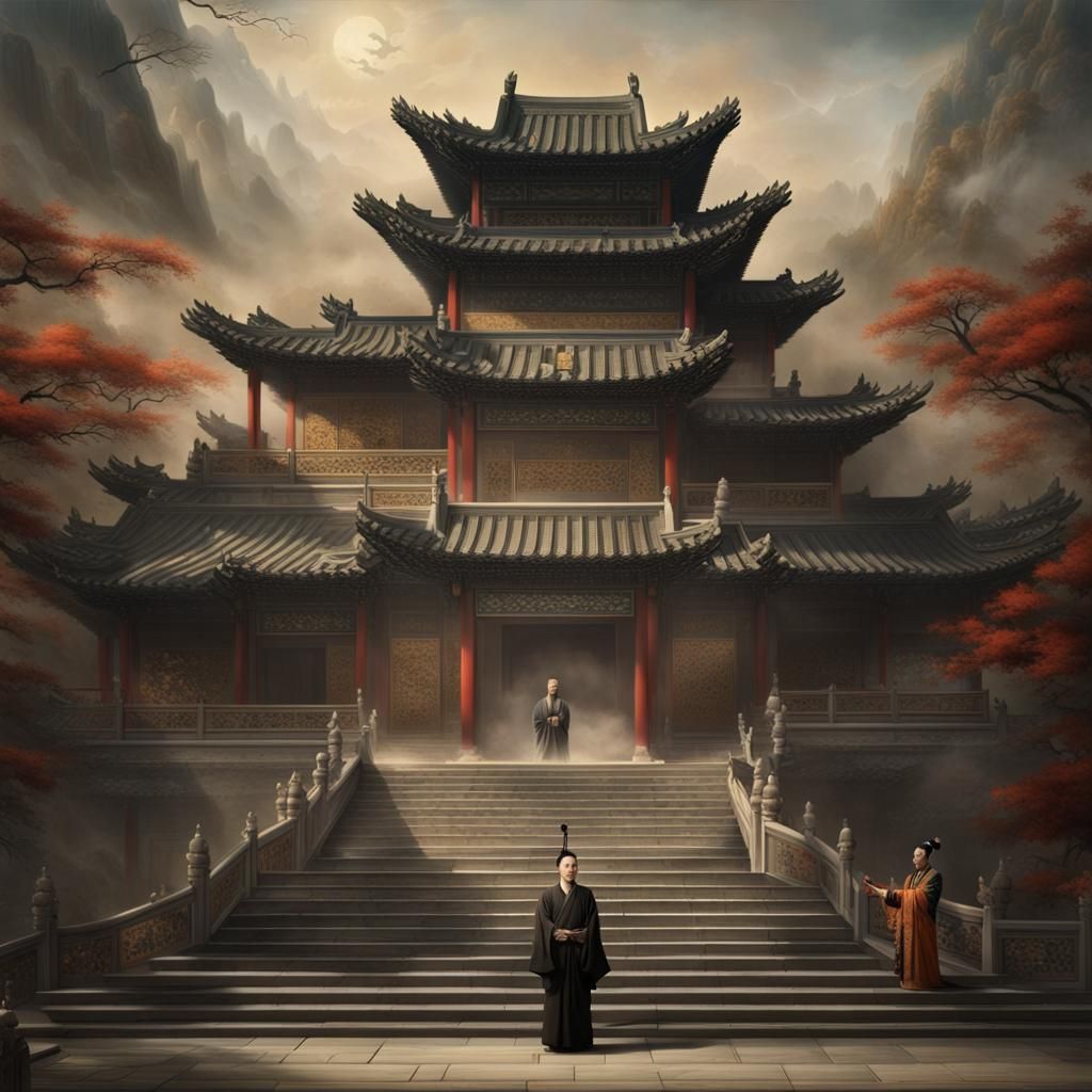 Hu Tao: Palace of Rebirth Master in Detailed Matte Painting