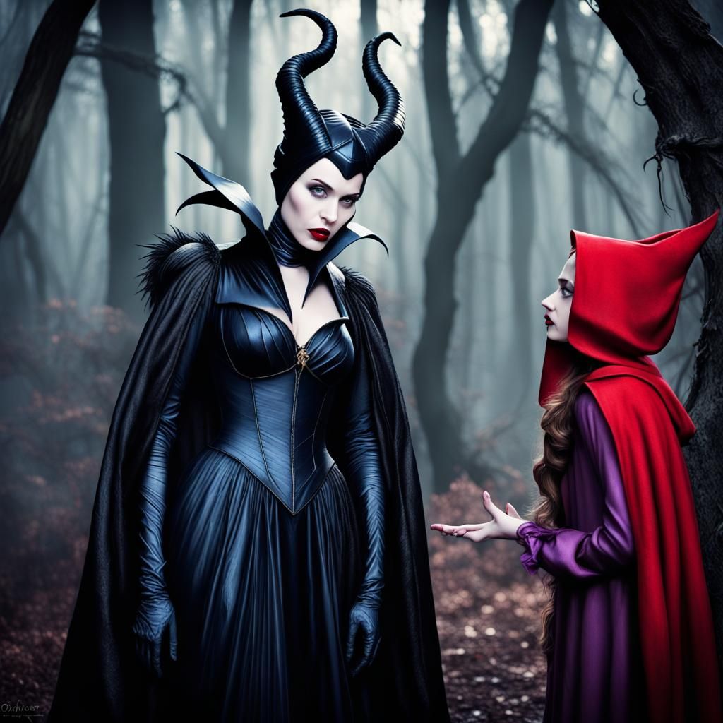 Dark Fairytale Characters with a Mysterious Allure