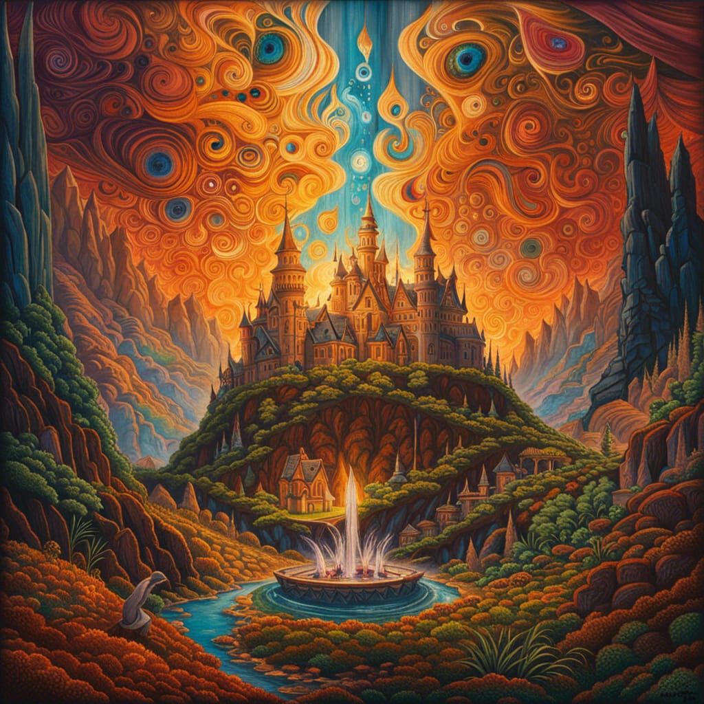 Dreamy Consciousness: Surreal Art Inspired by Gaia