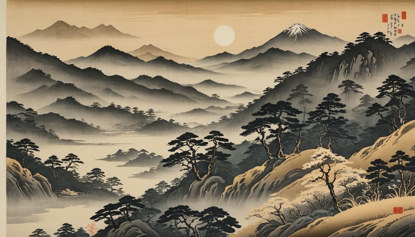 Ukiyo-e Landscape