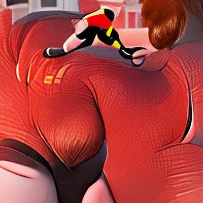 Mrs. Incredible AI Image