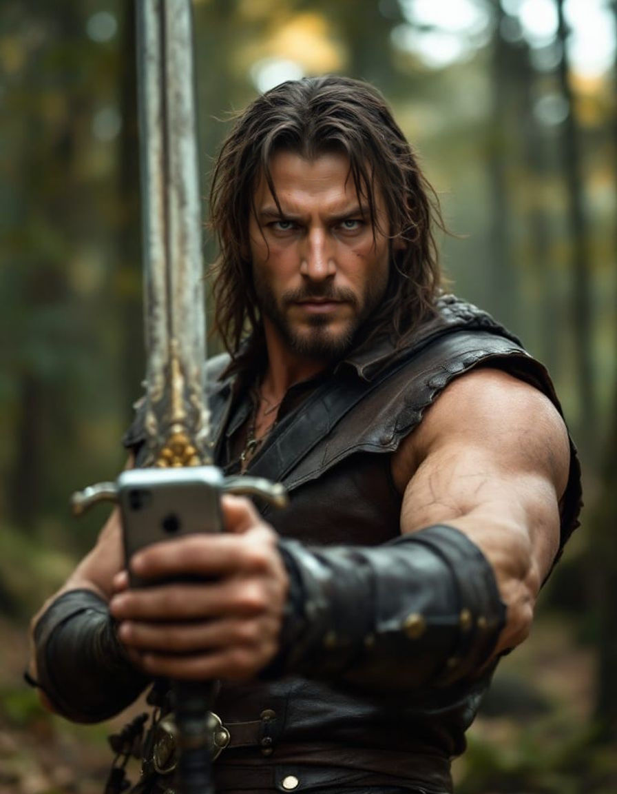 Boromir in Epic Fantasy Selfie