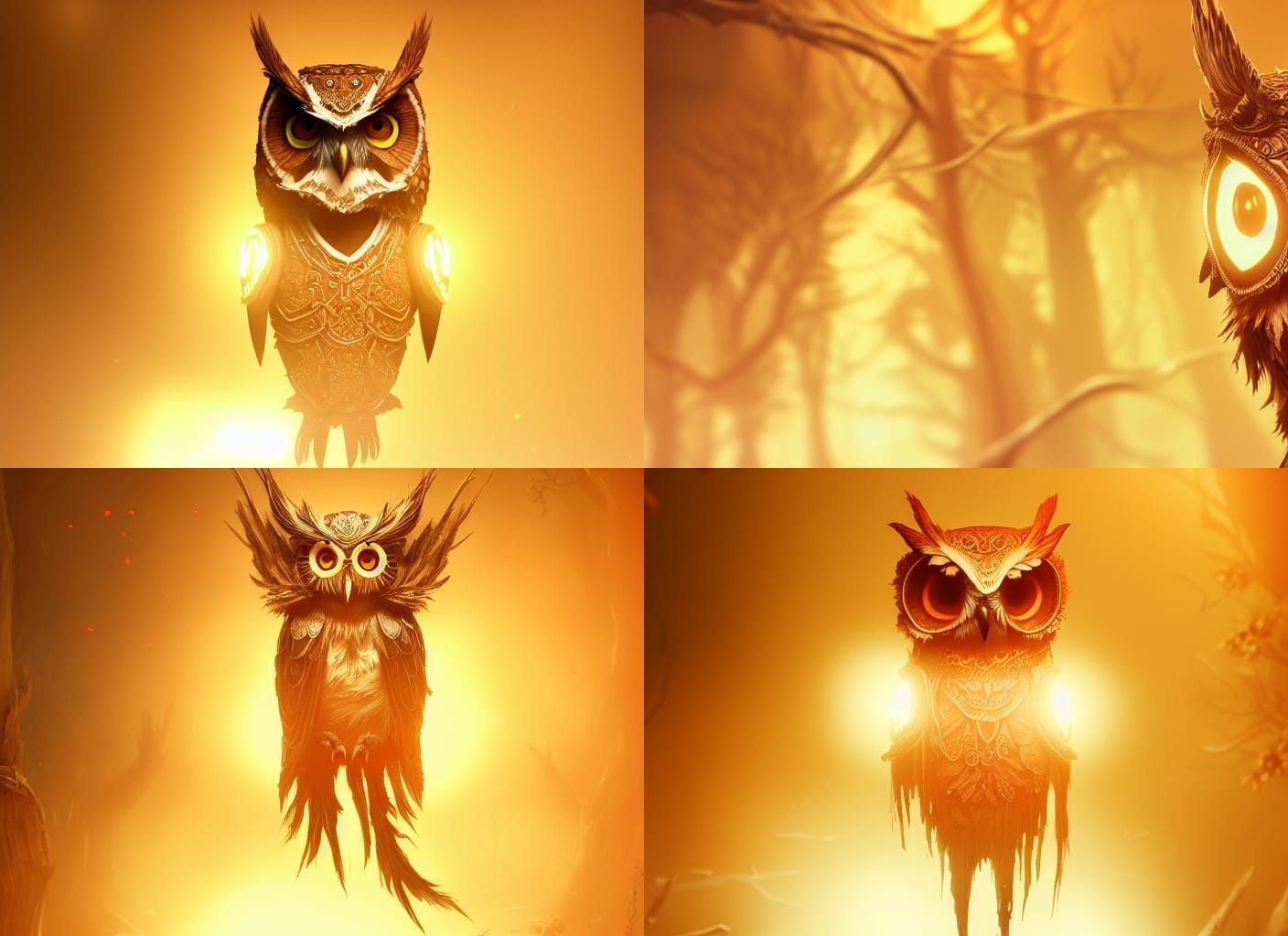 Spirit Owl Guide Concepts