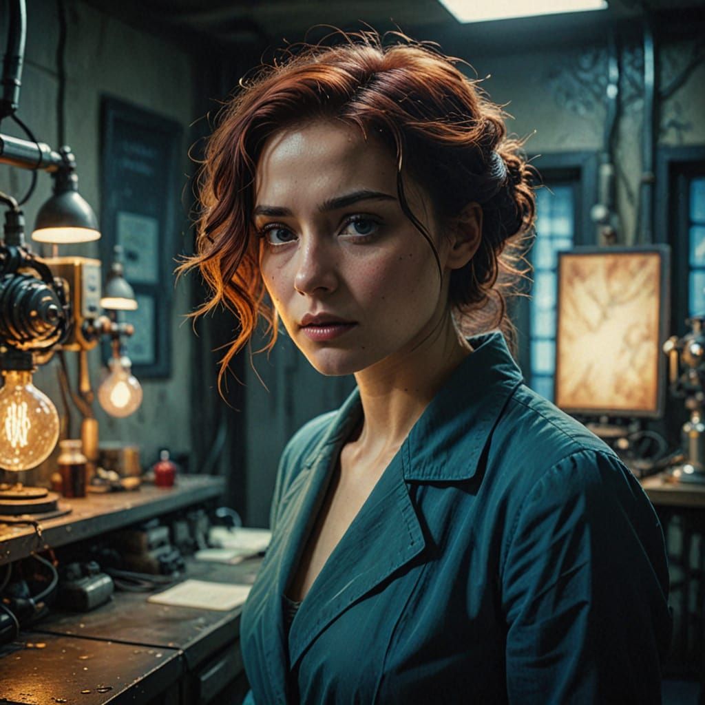 Ethereal Neo-Impressionist Masterpiece in Vibrant Oil Paint