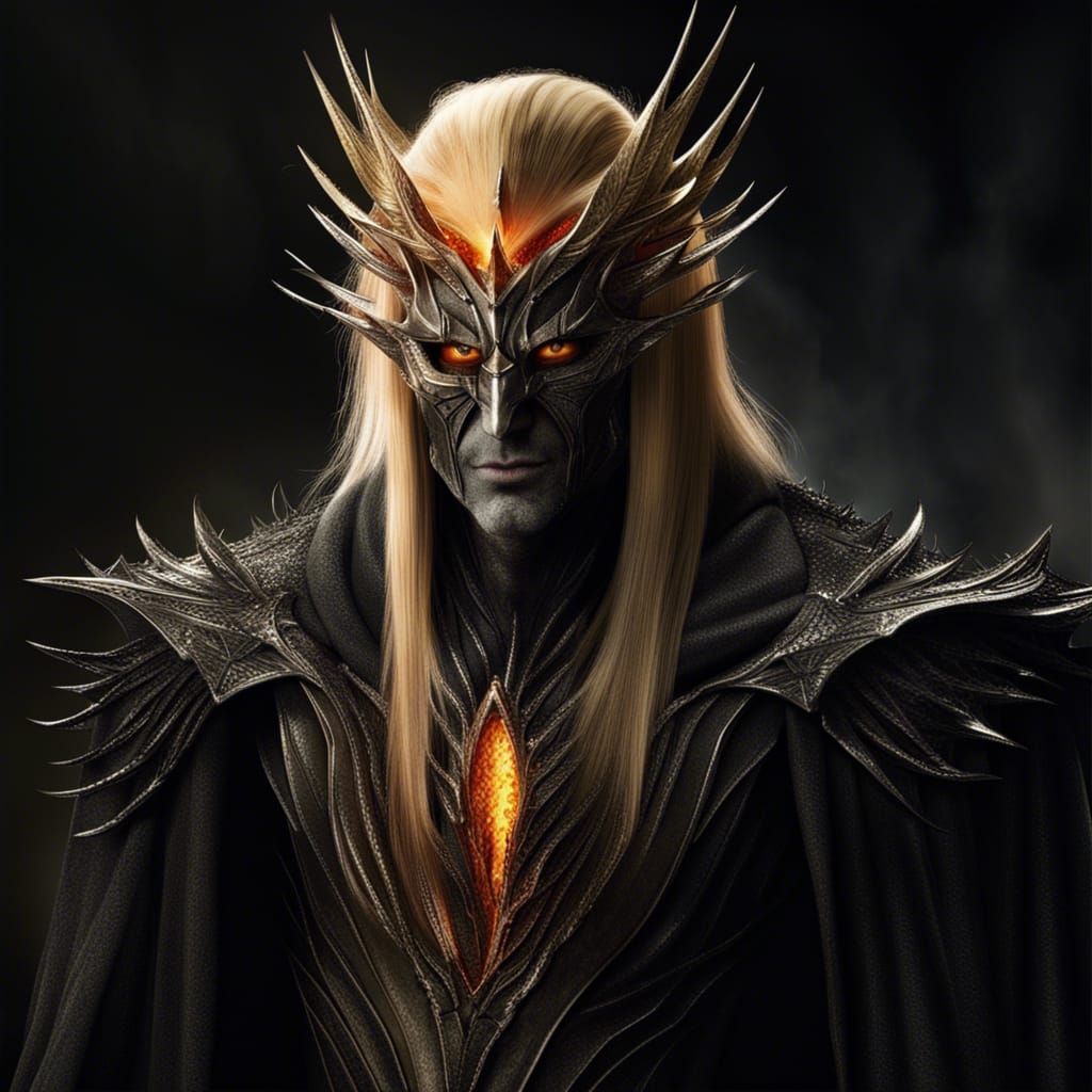 Sauron with Trump Hair: A Digital Mashup